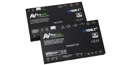 AV Pro Edge HDBaseT AC-EX100-444-KIT Cat6 18G 100m 4K Extender Kit