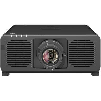 Panasonic REQ12 Series PT-REQ10BU 10,000-Lumen Pixel Shift UHD 4K Laser DLP Projector (Black)