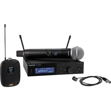 Shure SLXD124+/85M-G57 1-Channel Wireless Combo Microphone System