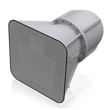 3-Way Stadium Horn Speaker with 40x20 Degree Coverage Pattern