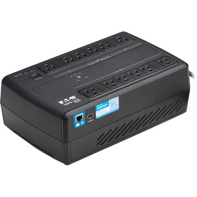 750VA 450W 120V AVR Cloud-Connected UPS with Remote Monitoring 12 5-15R Battery Backup