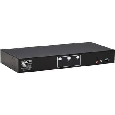 2-Port DisplayPort Dual-Display KVM Switch - 4K 60 Hz, USB 3.2 Gen 1