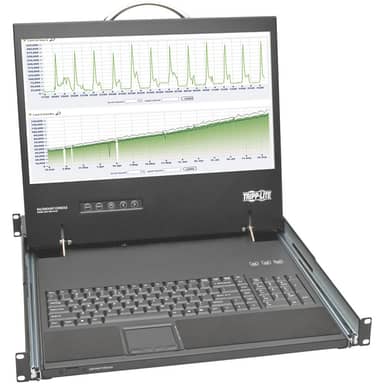 Short-Body Rackmount Console (1U) w 19" LCD
