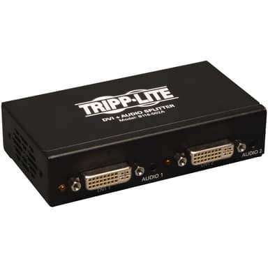DVI Single Link with Audio Splitter - 2 Port