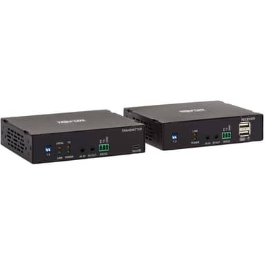 HDMI Over Fiber Extender kit 4K 60hz ir USB duplex MMF LC TAA