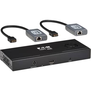 DisplayPort to HDMI 2-Port Multi-Monitor Splitter/Extender Kit 8K/4K 60Hz DP 1.4 TAA