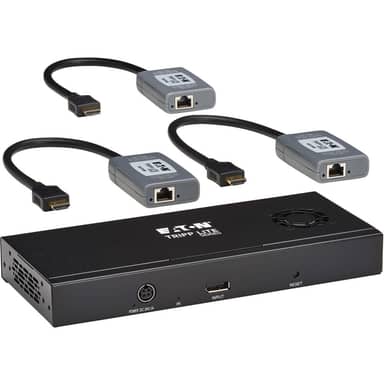 DisplayPort to HDMI 3-Port Multi-Monitor Splitter/Extender Kit 8K/4K 60Hz DP 1.4 TAA