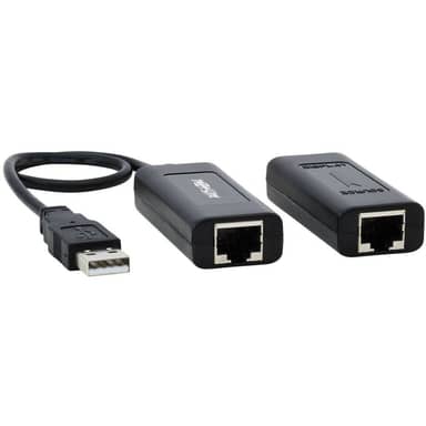 USB over Cat5/Cat6 Extender Kit 1-Port with PoC USB 2.0 164 ft.