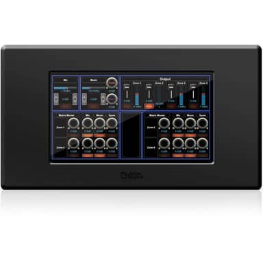 BlueBridge 7" Touch Panel Wall Controller (Black)