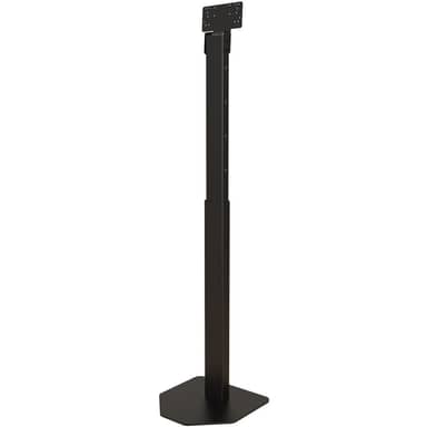 Height adjustable camera floor stand compatible with Video Bar Systems