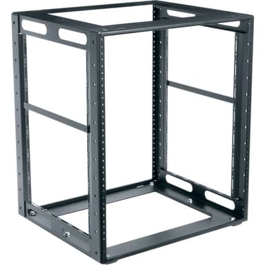 11 SPACE,CABINET FRAME RACK,18"DEEP