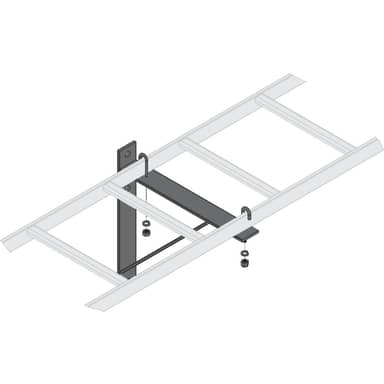 TRIANGLE WALL BRKT,BLK,6PCS