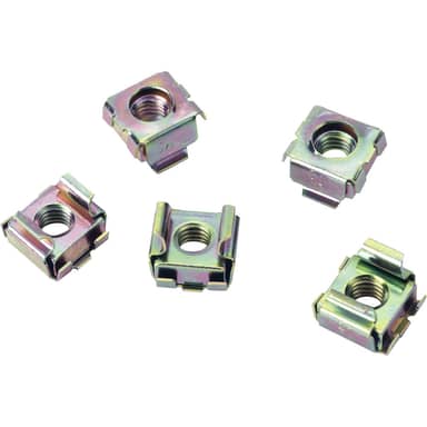 6MM CAGENUTS,100 PIECE