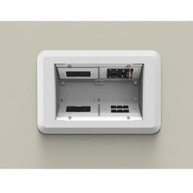 FLAT SCREEN WALL BOX 4-GANG