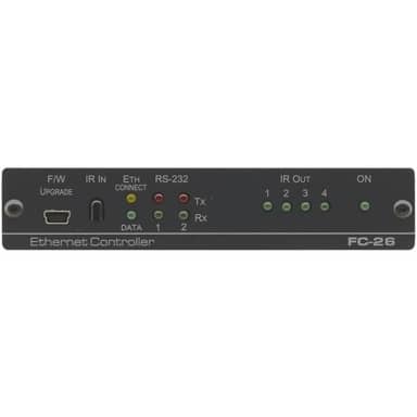 Ethernet to IR/Serial 4/2-port I/O protocol convertor