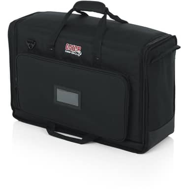 Padded Nylon Carry Tote Bag for Transporting (2) LCD Screens  19-24