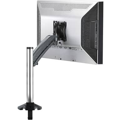 K1 CLMN mount single display 1L arm silver