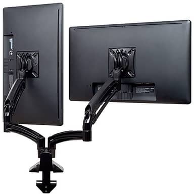 K1D220 Reduced height desk mount dual 2 arm