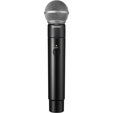 Handheld Transmitter with interchangeable mic cartridge: VP68