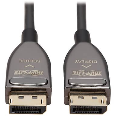 DisplayPort Active Optical Cable (AOC), 8K 60 Hz (M/M), 49 ft.