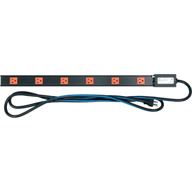 6 OUTLETS,15A,CORD,SURGE