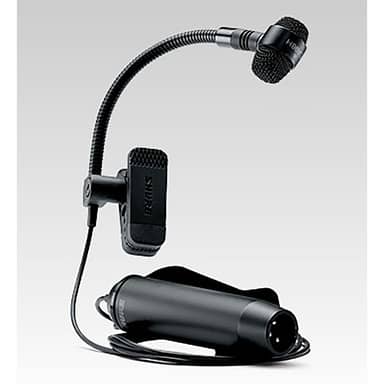 Cardioid condenser gooseneck instrument  microphone - TA4F connector for use with