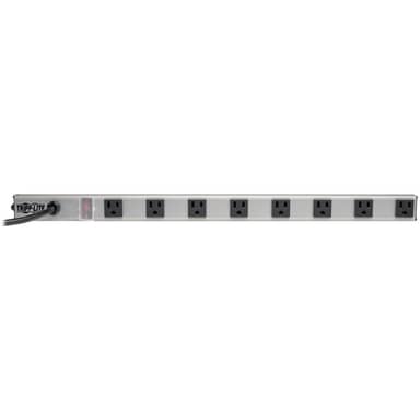 Power Strip 120V Right Angle 5-15R 8 Outlet 15ft Cord 24" Length