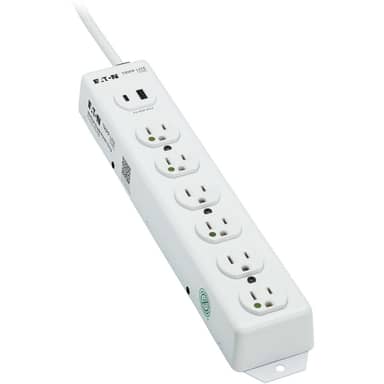 UL 1363 Medical Hospital Power Strip 6 Outlets USB Charging Antimicrobial 2ft Cord