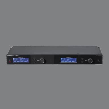 Shure SLXD4Q+ Digital Quad Receiver With 19 in Rack Kit