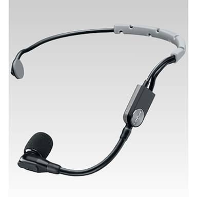 Headset Cardioid Condenser Mic with Snap-fit  Windscreen and Inline XLR