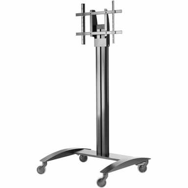 SmartMount Universal Cart for 32" - 75" TV's with metal shelf
