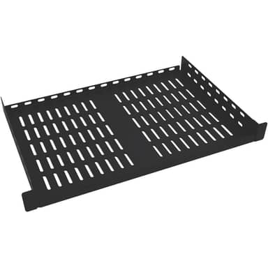 Rack Enclosure Cantilever Toolless Mount Fixed Shelf 1URM