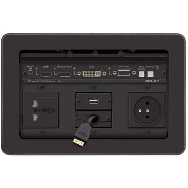 Table Mount Modular MultiConnection Solution  Manually Retracting Li