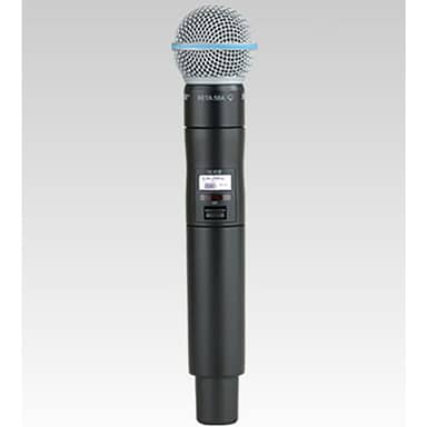 Handheld Transmitter with Beta 58A Microphone