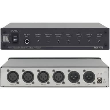 4-Channel (B) Audio Mixer