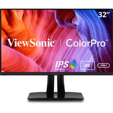 ViewSonic VP3256-4K 32" ColorPro 4K UHD IPS Monitor