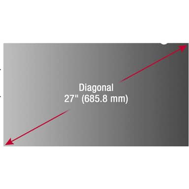 VSPF2700 Privacy Filter Screen Protector, 27-Inch 16:9