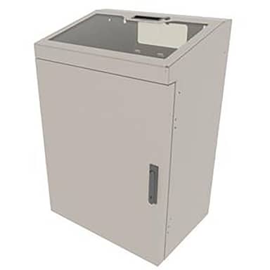 Middle Atlantic VWM-PD-6-36K-PW 6SP Low Profile Wall Rack Putty