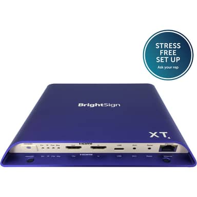 Brightsign XT1144 4K HTML5 Media Player with PoE+