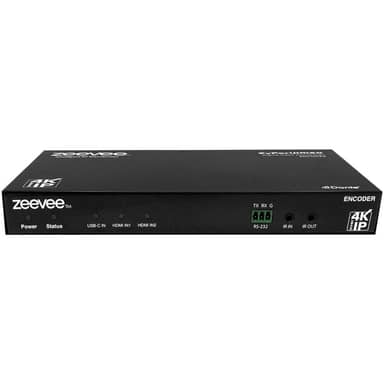 ZeeVee ZyPerUHD60 Dante 3x1 Switching Encoder, HDMI USB-C